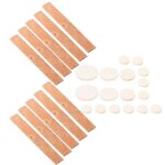 Kit d?accessoires pour clarinette - marque - cl bb - 17 tampons - 10 feuilles de lige - tanchit ...