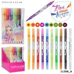 Feutres - topmodel - magic - multicolore - double pointe - 10 feutres inclus