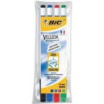 Feutres velleda effacable - pochette de 4