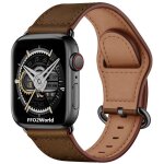 Ffo2world bracelet cuir de luxe pour apple watch 42 / 41 / 40 / 38 mm ? compatible se 1 / 2 / 3 et s�ries ...