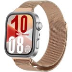 Ffo2world bracelet milanais en acier inoxydable pour huawei watch fit 4 pro / 4 / 3 ? fermeture magn�tique ...