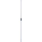 Fhe tringle  rideau extensible  ressort tlescopique sans perage 55 - 90 cm blanc