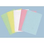 Fiches bristol - elve - 148x210 - 100 feuilles - quadrill 5 / 5 - vert a5