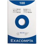 Fiche bristol uni blanche 100x150 - boite de 100