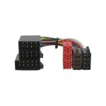 Adaptateur iso / mini iso - opel - rac6043 - noir - raccordement autoradio - connecteur iso / mini iso ...