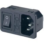 Connectique pour appareils r�frig�rants 501637 embase m�le verticale nombre total de p�les: 2 + pe 10 ...