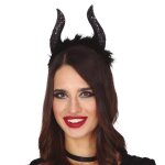 Fiestas guirca diadme cornes dames polyester noir taille unique