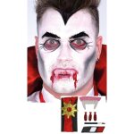 Trousse de maquillage - fiestas guirca - vampire - taille unique - noir - mixte