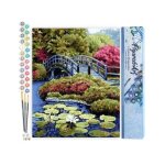 Figuredart peinture par numro adulte le pont de nihonbashi au japon - kit diy numro dart - 40x50cm ...