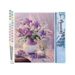 Figuredart peinture par numro adulte vase pourpre lgant - kit de loisir cratif diy numro dart - ...