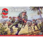 Figurines - airfix - airfix vintage classics - wwii us marines 1:76 - 45 pices - marines en action