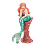 Figurine ariel de la petite sirne avec vitrine de disney