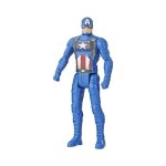 Figurine avengers : captain america 9. 5 cm - super heros - personnage articul� - jouet