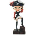 Figurine - betty boop - betty boop pirate - 15 cm - rsine peinte  la main - mixte