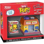 Figurine bitty pop! town - les simpsons - kwik - e - mart