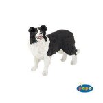 Figurine border collie - papo - papo 54008 - peinte à la main - pour enfant de 3 ans et plus Figurine border collie - papo - papo 54008 - peinte à la main - pour enfant de 3 ans et plus