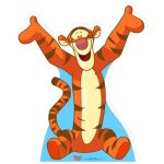 Figurine en carton taille relle disney tigrou
