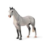 Figurine chevaux (xl): �talon hanovrien gris pommel�