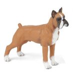 Figurine chien boxer - papo - pour enfant à partir de 3 ans - peinte à la main - intérieur Figurine chien boxer - papo - pour enfant à partir de 3 ans - peinte à la main - intérieur