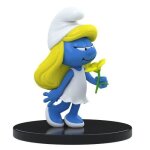 Figurine de collection les schtroumpfs - puppy - smurfette - bleu - 2021