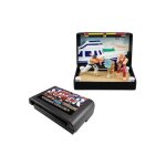 Diorama collector - street fighter ii console heroes - r�plique cartouche pliable - dock stage avec hadouken ...