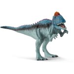 Figurine cryolophosaure - schleich - dinosaurs - modle violet - pour enfants de 3 ans et plus
