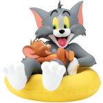 Figurine daction - banpresto - tom & jerry collection enjoy float - 10 cm - multicolore - pvc