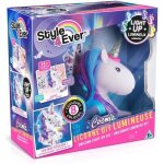 Figurine � d�corer - canal toys - licorne cosmique diy lumineuse - �dition collector - stickers et strass ...