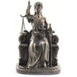 Figurine - deesse de la justice - h. 17 cm - resine