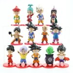 Figurines dragon ball z - generique - lot de 13 - goku et vegeta - d�coration anniversaire - jouets enfants ...