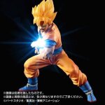 Figurine dragon ball z - super saiyan goku avec led Figurine dragon ball z - super saiyan goku avec led