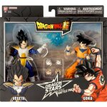 Figurines dragon stars 17cm - bandai - dragon ball super - battle pack - goku vs vegeta - pack de 2 figurines ...