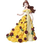 Figurine - enesco - belle de la belle et la bête - robe jaune - finition irisée - artisanale Figurine - enesco - belle de la belle et la bête - robe jaune - finition irisée - artisanale