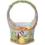 Figurine - enesco - blanche - neige et ?ufs - 218 cm - r�sine de pierre - peinture � la main