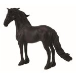 Figurine cheval : etalon frison oriental