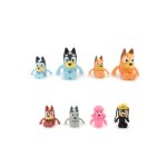 Figurine famille bluey 8 figurines (bluey bingo bandit chilli muffin coco rustysnickers)