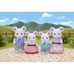 Figurine famille souris marshmallow sylvanian - sylvanian families - 5308 - articul�e et habill�e - mixte ...