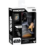 Figurine - fandrop x star wars - luke vs dark vador - vitrine avec scne culte + mini affiche - 18 cm ...