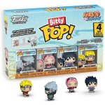Figurine funko bitty pop! - naruto shippuden team 7 - 4 - pack - vinyle