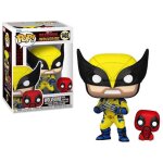 Figurine - funko - deadpool 3 - wolverine et babypool - 375 pouces - multicolore - collectionnable