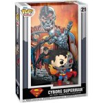 Figurine funko pop comic cover dc cyborg superman