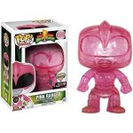 Figurine funko pop! power rangers: ranger rose (translucide) - exclu gamestop