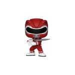 Figurine - funko - power rangers - mighty 30th - red ranger - pop !