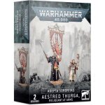 Figurine games workshop warhammer 40k - adepta sororitas aestred thurga reliquante en armes - noir / ...