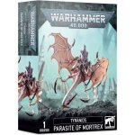 Figurine games workshop warhammer 40k - tyranids parasite de mortrex - blanc / rose - tu