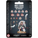 Figurine games workshop warhammer 40k - white scars primaris upgrades & transfers - 17 pi�ces - blanc ...