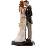 Figurine gteau de mariage - dekora - maria et juan - 18 cm - blanc - adulte - mixte