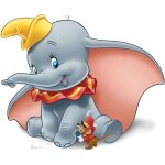 Figurine gante dumbo disney