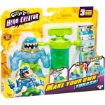 Figurine hero creator thrash 11cm - heroes of goo jit zu - kit de cration de texture personnalise
