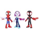 Figurine - marvel - spiderman - gante - spidey and his amazing friends - multicolore